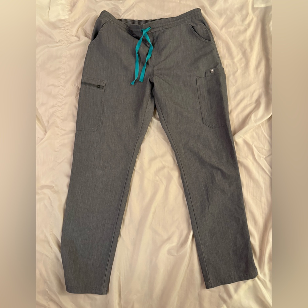 Figs scrubs Grey yola medium pants - style #tw2000r, RN#142256, po #1507
